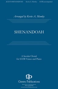 Shenandoah SATB choral sheet music cover Thumbnail